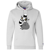 Ring Tailed Lemur Sitting Champion Hoodie | Artistshot