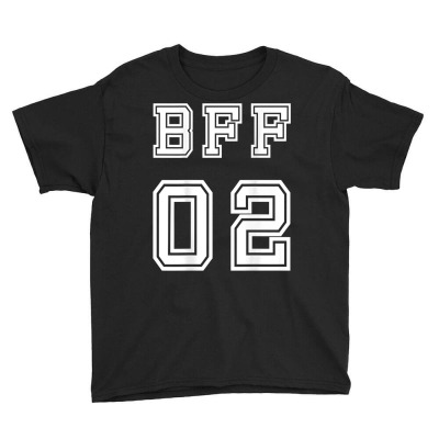 Bff 02 Shirt For Bestie Sisters T Shirt Girls Friendship Tee Youth Tee Designed By 2yzqba67