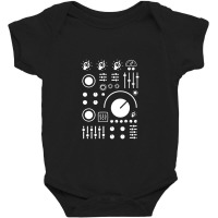 Synthesizer Knobs And Dials Baby Bodysuit | Artistshot