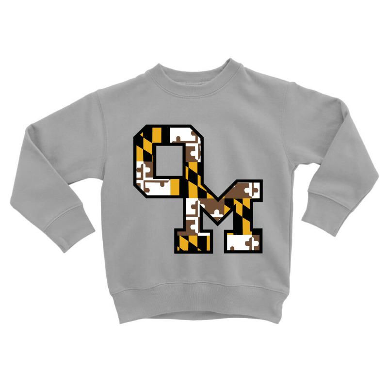 Owings Mills High School Toddler Sweatshirt by Ellard grey | Artistshot