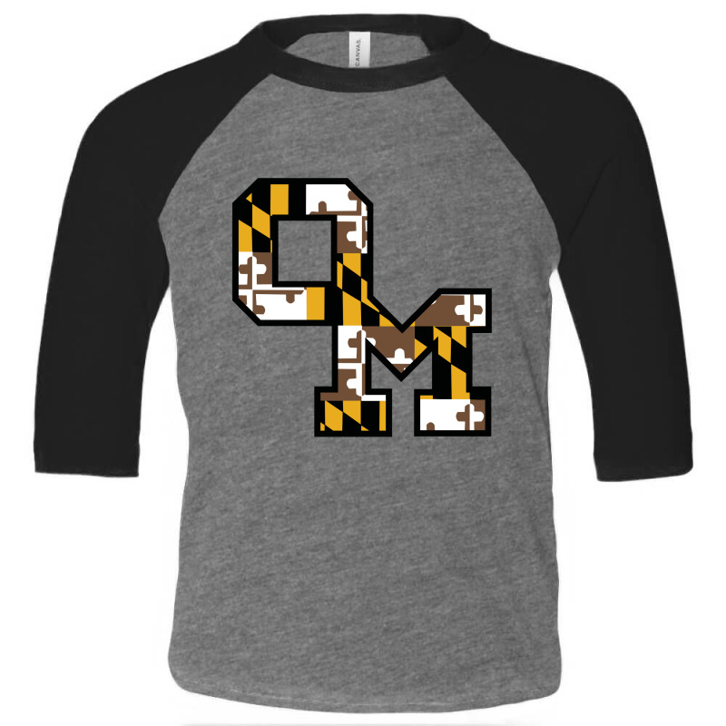 Owings Mills High School Toddler 3/4 Sleeve Tee by Ellard grey | Artistshot