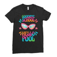 Goodbye School Hello Pool T  Shirt Goodbye School Hello Pool T  Shirtb Ladies Fitted T-shirt | Artistshot