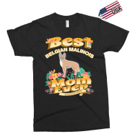 Dog Moms T  Shirt Best Belgian Malinois Mom   Dog Mom, Dog Owner Gifts Exclusive T-shirt | Artistshot