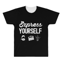 Express Yourself Advocate Slp Parent Aac Neurodiversity All Over Men's T-shirt | Artistshot