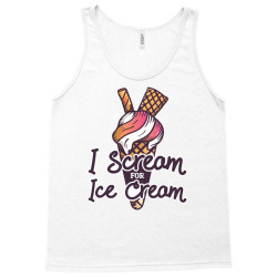scream ice cream Tank Top | Artistshot