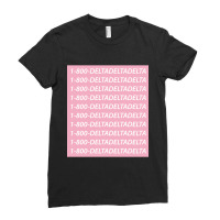 1-800-deltadeltadelta Ladies Fitted T-shirt | Artistshot