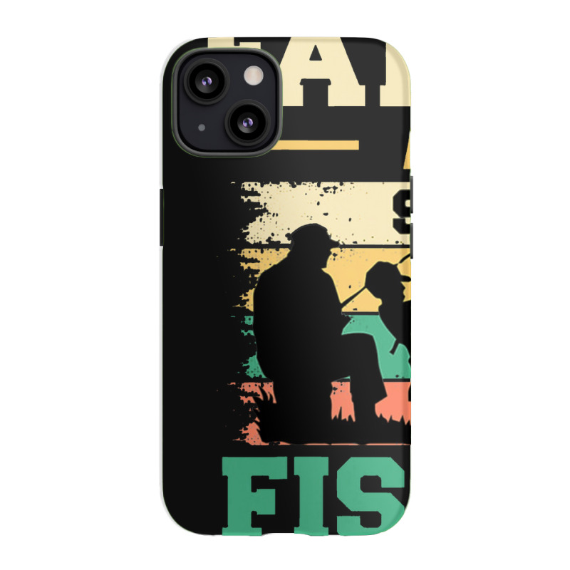 Fishing Father Fathers Day Matching Fishing Father And Son Iphone 13 Case | Artistshot