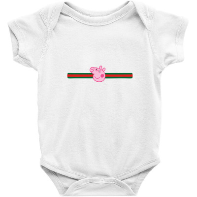 Funny Peppa Pig Baby Bodysuit Designed By Miniamados