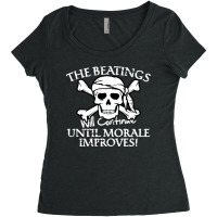 Will Continue Until Morale Improves Women's Triblend Scoop T-shirt | Artistshot