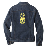 Skull Ladies Denim Jacket | Artistshot