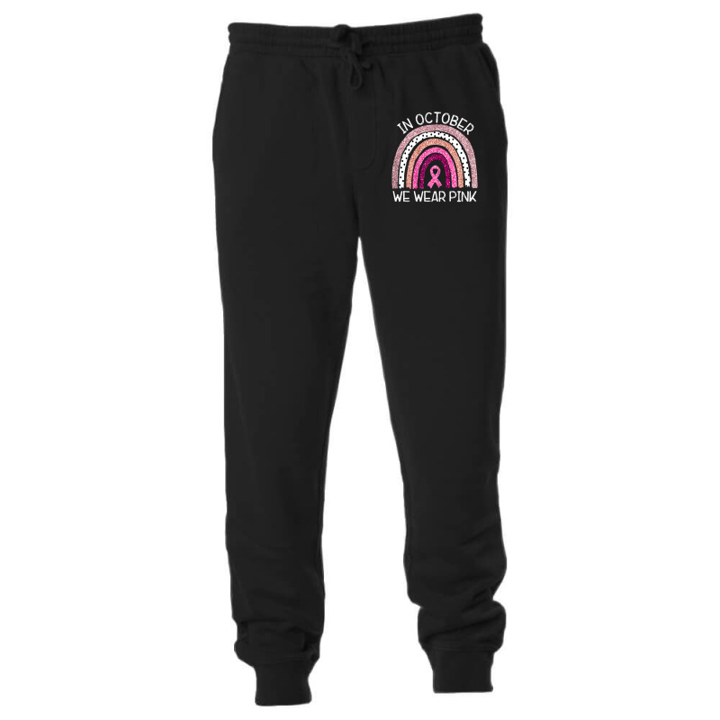 We Wear Pink Breast Cancer Awareness Unisex Jogger by kakashop | Artistshot