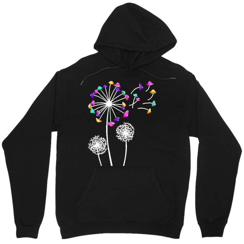 Magic Mushroom T  Shirt Dandelion Magic Shrooms Men Hallucinogenic Mus Unisex Hoodie by armoutcome | Artistshot