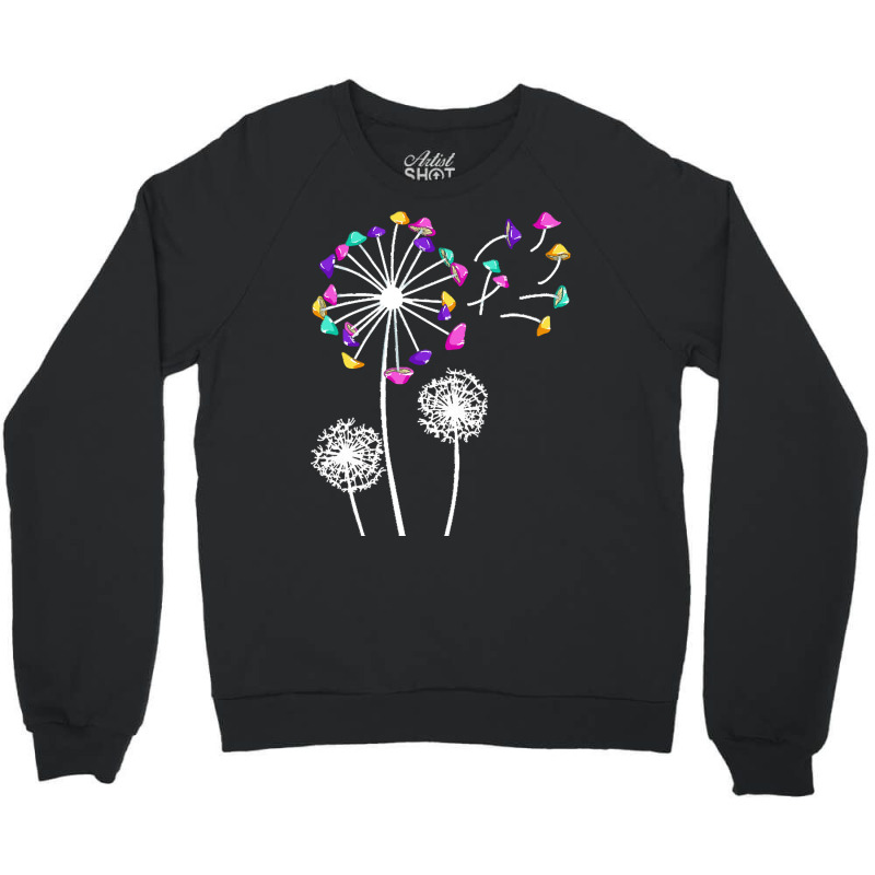 Magic Mushroom T  Shirt Dandelion Magic Shrooms Men Hallucinogenic Mus Crewneck Sweatshirt by armoutcome | Artistshot