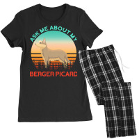 Berger Picard T  Shirt Ask Me About My Berger Picard T  Shirt Women's Pajamas Set | Artistshot