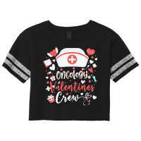 Oncology Nurse Gift T  Shirt Oncology Valentines Tee Nurse Crew Family Scorecard Crop Tee | Artistshot