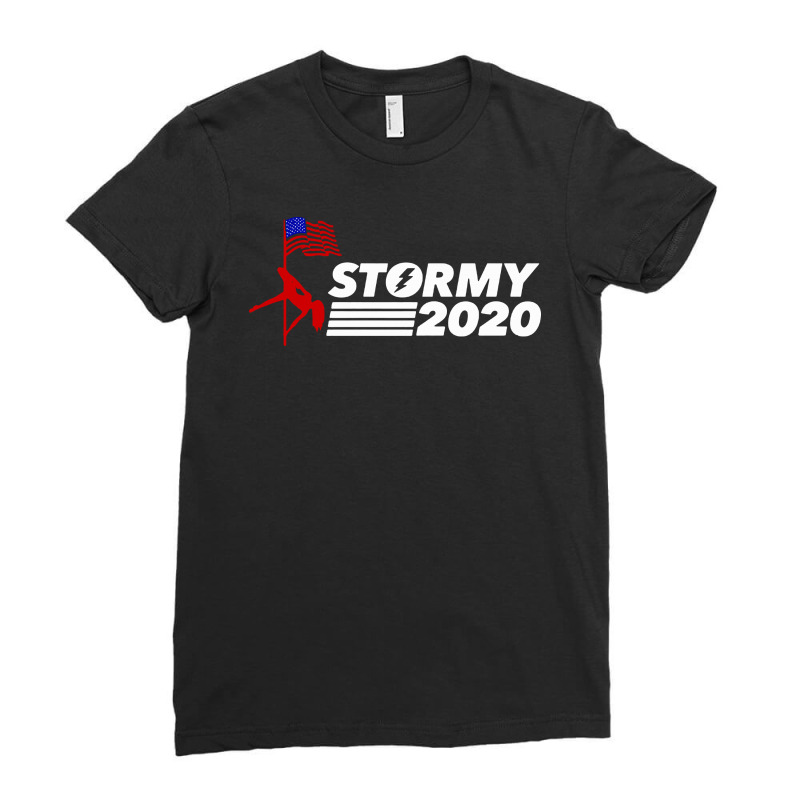 Stormy 2020 Ladies Fitted T-Shirt by rastyrocl | Artistshot