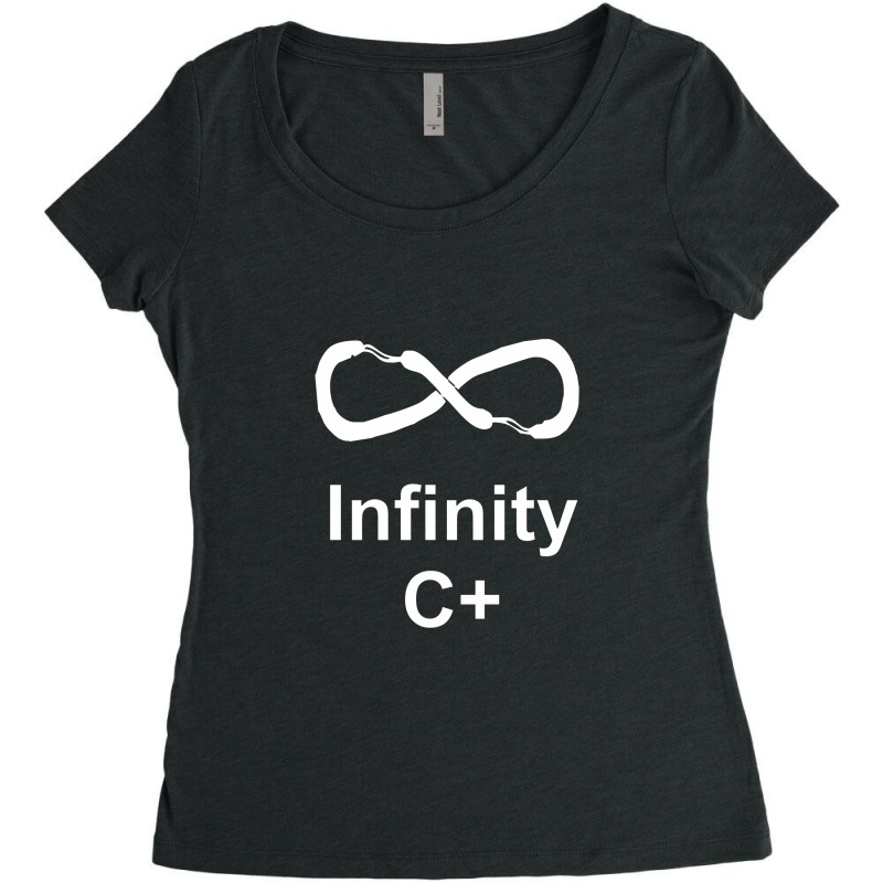 Infinity C+ Rock Climbing Lead Wall Indoor Outdoor Women's Triblend Scoop T-shirt by rajaaempat | Artistshot