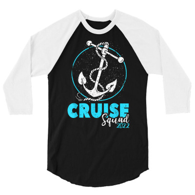 Cruise Squad 2022 Shirt Vacation Party Trip Cruise Ship Gift T Shirt 3/4 Sleeve Shirt Designed By 2yzqba67