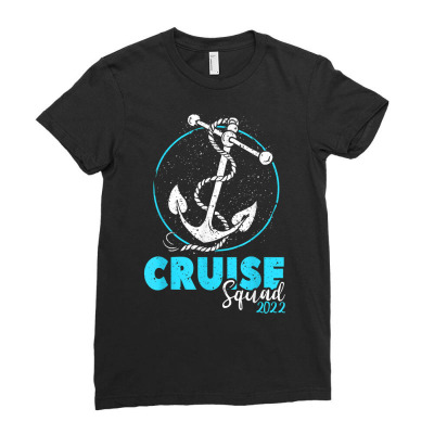 Cruise Squad 2022 Shirt Vacation Party Trip Cruise Ship Gift T Shirt Ladies Fitted T-shirt Designed By 2yzqba67