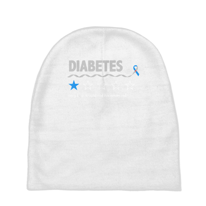 Diabetes Review Very Bad Would Not Recommend 1 Star Rating T Shirt Baby Beanies | Artistshot