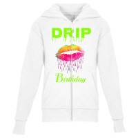 Drip Squad Birthday T Shirt Youth Zipper Hoodie | Artistshot