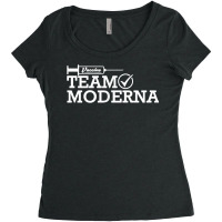 Team Moderna Vaccine, Moderna Vaccinated Vaccination T Shirt Women's Triblend Scoop T-shirt | Artistshot