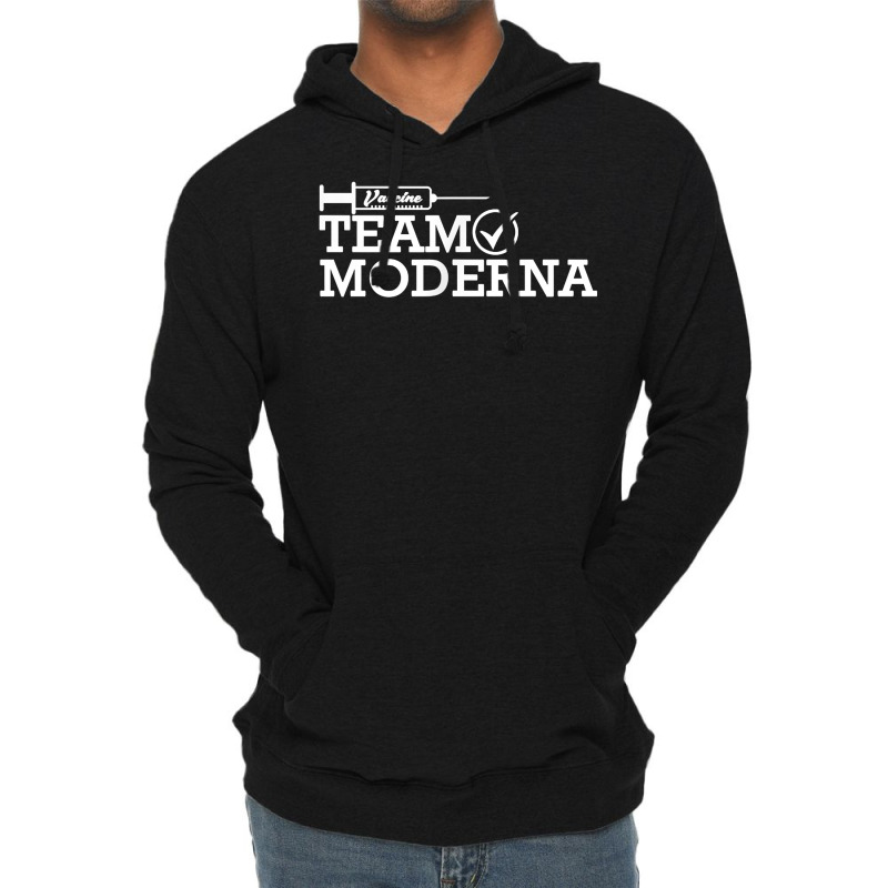 Team Moderna Vaccine, Moderna Vaccinated Vaccination T Shirt Lightweight Hoodie by ayedencoplon | Artistshot