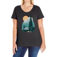 Back To Nature Ladies Curvy T-shirt | Artistshot