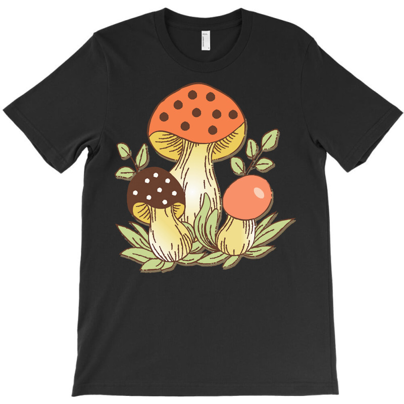 Mushrooms T  Shirt Retro 70's Mushrooms T  Shirt T-shirt | Artistshot