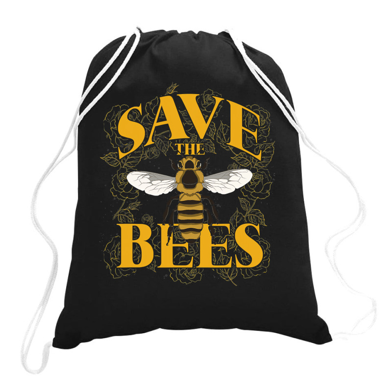 Bee Beekeeper Apiarist Environmental Awareness Honeybee 281 Hive Beeke Drawstring Bags | Artistshot