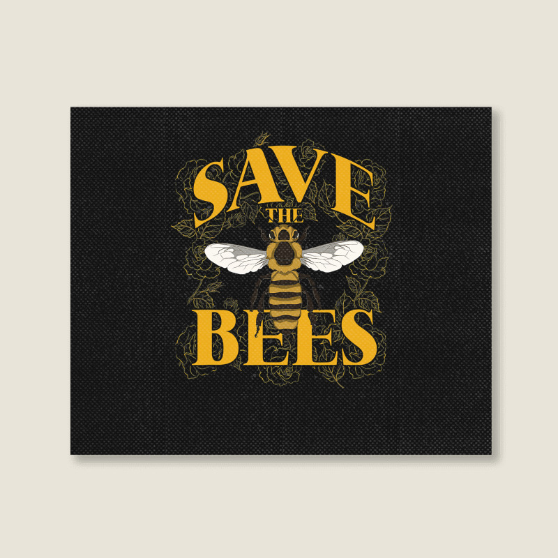 Bee Beekeeper Apiarist Environmental Awareness Honeybee 281 Hive Beeke Landscape Canvas Print | Artistshot