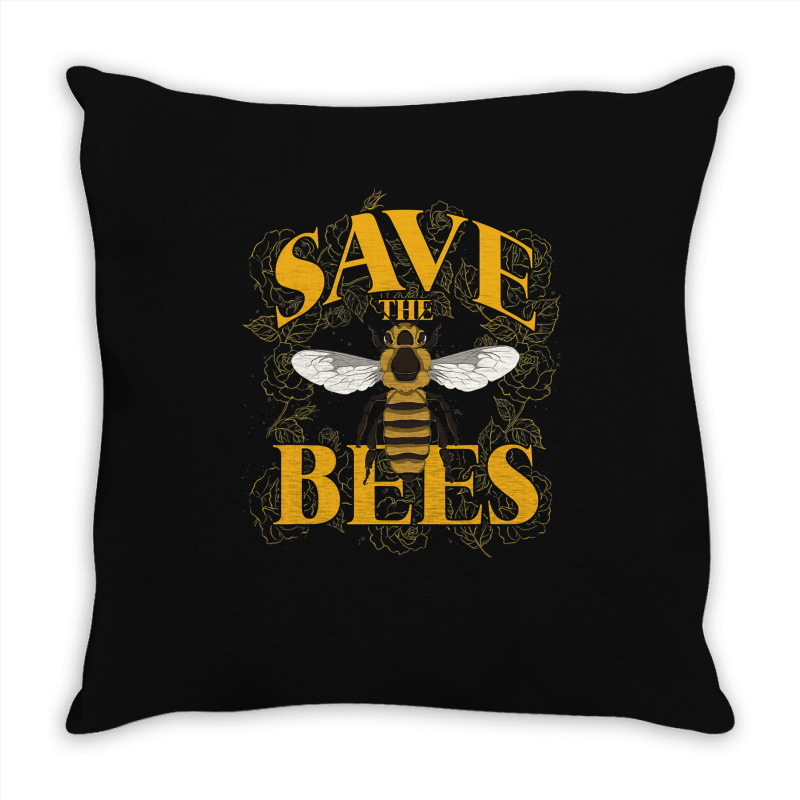 Bee Beekeeper Apiarist Environmental Awareness Honeybee 281 Hive Beeke Throw Pillow | Artistshot