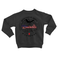 Louisville Usa Road Map Art - Earth Tones Toddler Sweatshirt | Artistshot