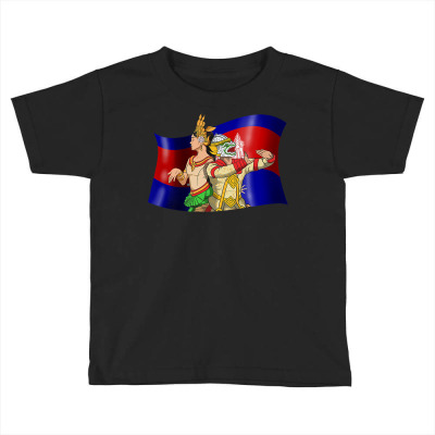 Cambodia Cambodian Khmer Traditional Dance Reamker Apsara Premium T Sh Toddler T-shirt Designed By Giadayasm