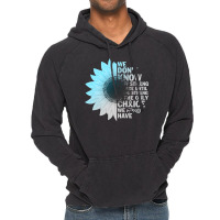 Diabetes Diabetic T21 Grey Blue Sunflower Being Strong Warrior 88 Diab Vintage Hoodie | Artistshot