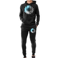 Diabetes Diabetic T21 Grey Blue Sunflower Being Strong Warrior 88 Diab Hoodie & Jogger Set | Artistshot