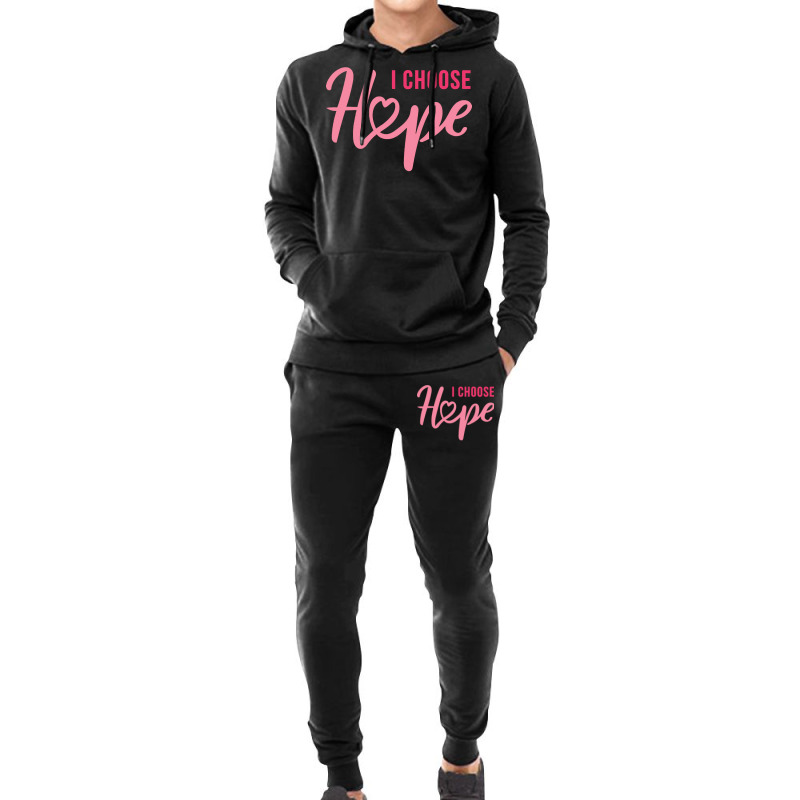 Wear Pink T  Shirt Breast Cancer I Choose Hope T  Shirt Hoodie & Jogger set by rico96716 | Artistshot