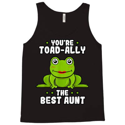 Toad Ally The Best Aunt Frog Lover Toad Auntie T Shirt Tank Top Designed By Roswellkolbeck