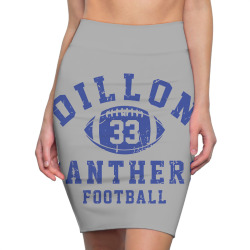 DILLON PANTHERS FOOTBALL Pencil Skirts | Artistshot