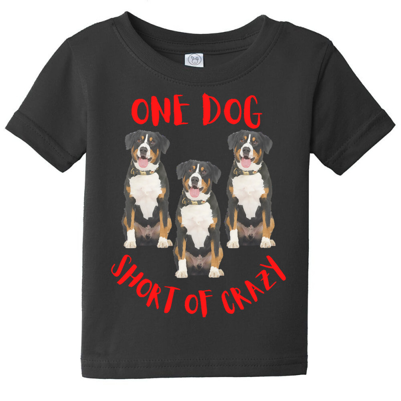 One Dog Short Of Crazy T  Shirtone Dog Short Of Crazy T  Shirt (16) Baby Tee | Artistshot