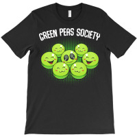 Vegetables T  Shirt Peas   Green Peas Society   Cute Kawaii Vegan Pun T-shirt | Artistshot