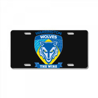 The-warrington-wolves-pen License Plate | Artistshot