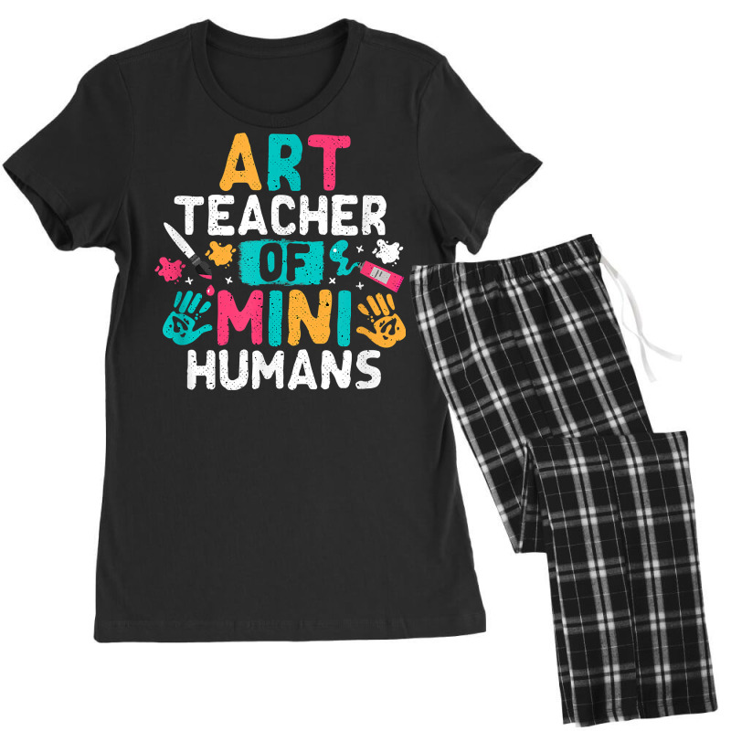 Art Teacher Back To School Artist Arts Major T Shirt Women's Pajamas Set by lissuttie | Artistshot