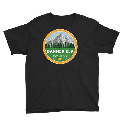 Banner Elk North Carolina Nc Blue Ridge Mountains Forest T Shirt Youth Tee Designed By Kasraconole