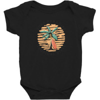 Surf Paradise Tropial Vibes Baby Bodysuit | Artistshot