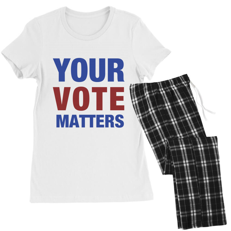 Your Vote Matters Women's Pajamas Set by Chris Ceconello | Artistshot