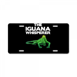 funny iguana design for men women reptile lover herpetology t shirt License Plate | Artistshot