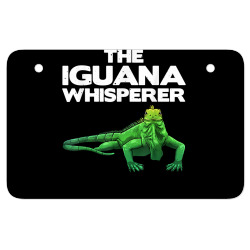 funny iguana design for men women reptile lover herpetology t shirt ATV License Plate | Artistshot