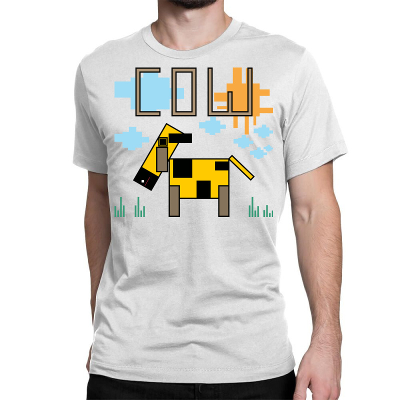 Cardboard Boxes Cow Classic T-shirt by selos47 | Artistshot