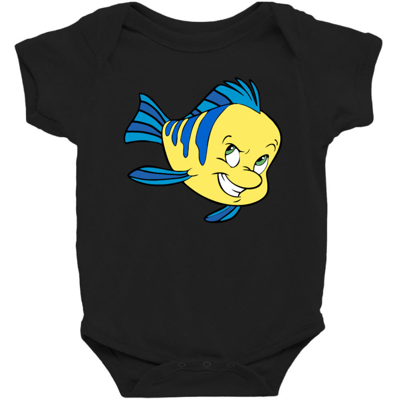 Flounder Baby Bodysuit | Artistshot